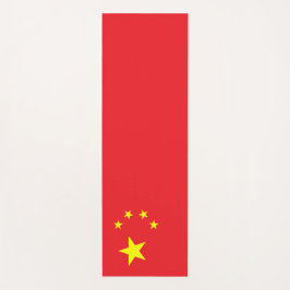 Tapete De Yoga Bandeira da China