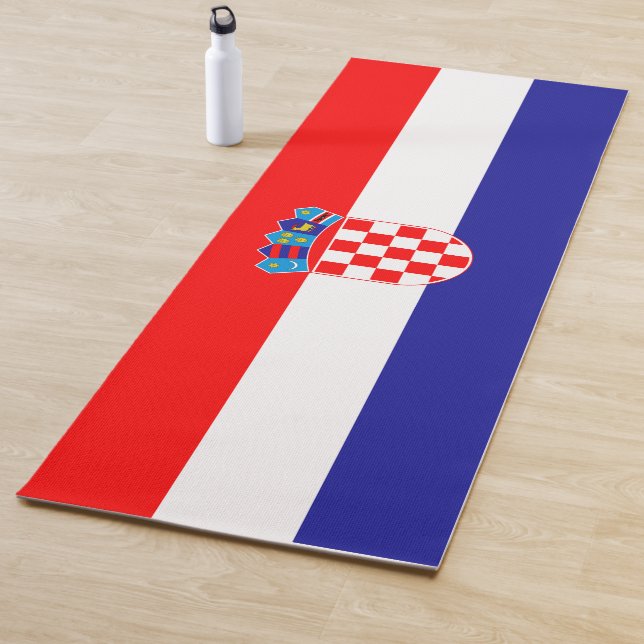 Tapete De Yoga Bandeira da Croácia (In Situ)