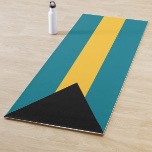 Tapete De Yoga Bandeira das Baamas