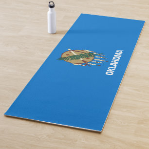Tapete De Yoga Bandeira de Oklahoma (Estado dos EUA)
