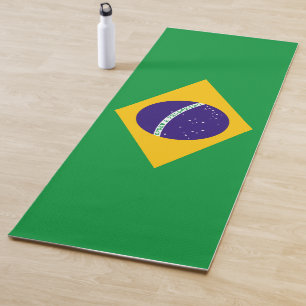 Tapete De Yoga Bandeira do Brasil