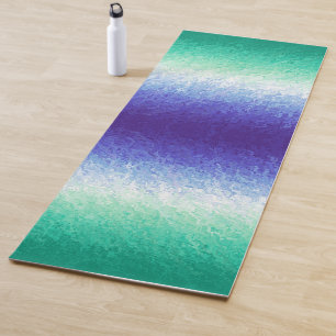 Tapete De Yoga Bandeira do Orgulho MLM Abstrata Grunge Homens que