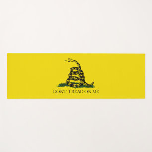Tapete De Yoga Bandeira Gadsden (Não Pão em Mim) (Cascavel)