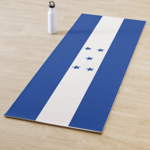 Tapete De Yoga Bandeira Hondurenha (Honduras)