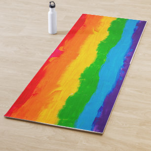 Tapete De Yoga bandeira LGBT