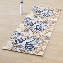 Tapete De Yoga Baroque-Style Retro Classic Pattern 