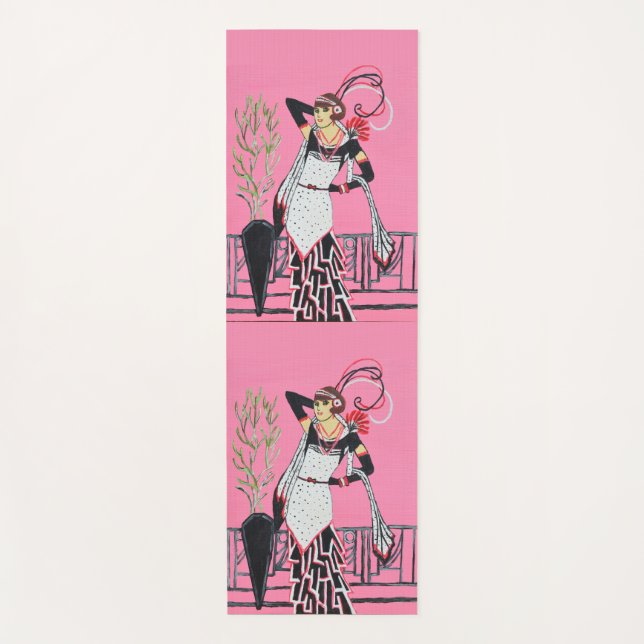 Tapete De Yoga Beautiful lady 2 yoga mat  (Frente)