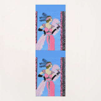 Tapete De Yoga Beautiful lady yoga mat