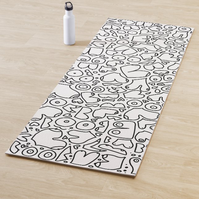 Tapete De Yoga Bebê feminista engraçado (In Situ)