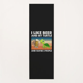 Tapete De Yoga Beer Beer Beer Eu Gosto De Cerveja E Minha Tartaru