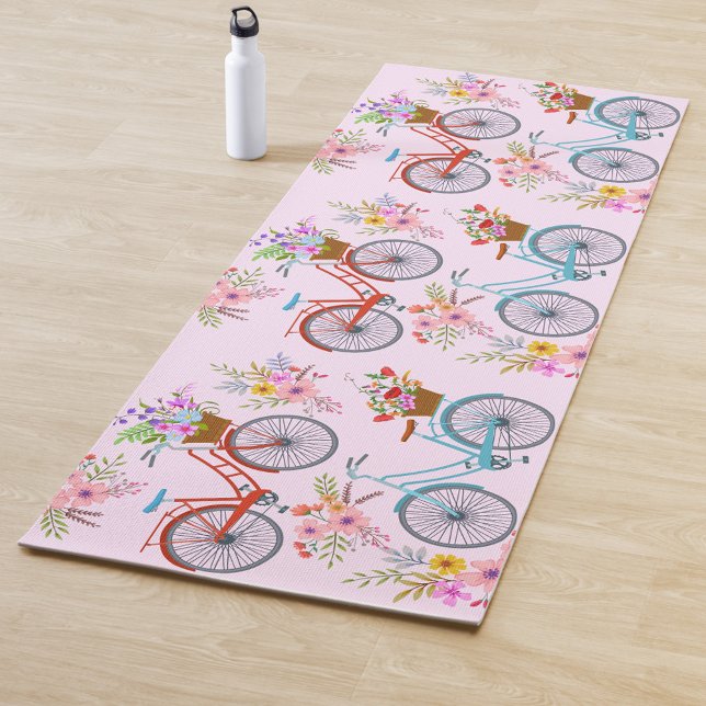 Tapete De Yoga Bicicletas - Yoga Mat (Bicycle Yoga Mat!)