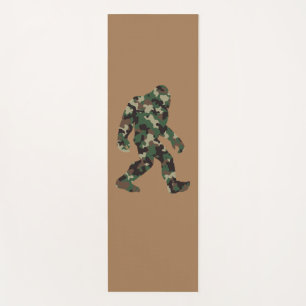 Tapete De Yoga Bigfoot Sasquatch Camo