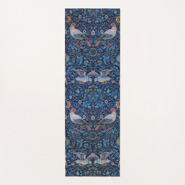 Tapete De Yoga Birds, William Morris (Frente)