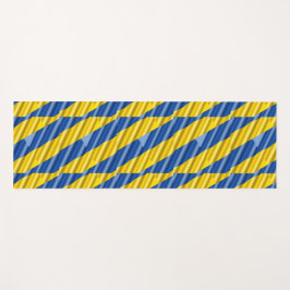 Tapete De Yoga Blue e Yellow Ucrânia inspiraram Sem guerra de paz