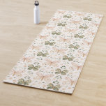 Tapete De Yoga Blush Pink Mint Green Butterflies<br><div class="desc">Blush Pink Mint Green Butterflies</div>