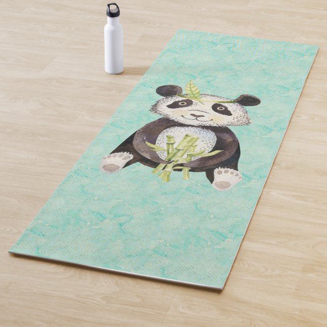 Tapete De Yoga Boho Headband Panda (In Situ)