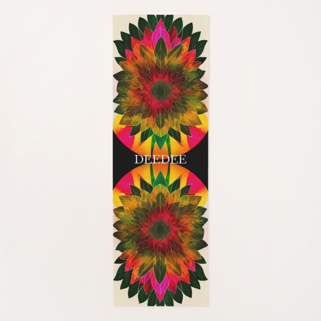TAPETE DE YOGA BOHO MAGNIFICENT (Frente)