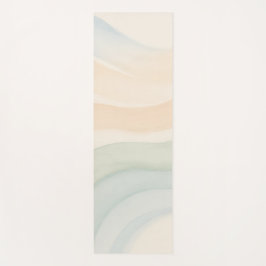 Tapete De Yoga Boho Waves Mindful Calming Minimalist