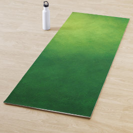 Tapete De Yoga Bonito tinta verde