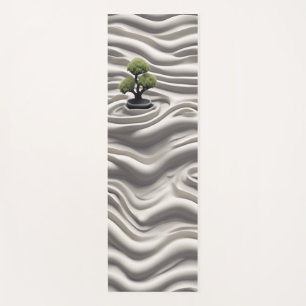 Tapete de Yoga Bonsai Jardim Zen Minimalista – Med