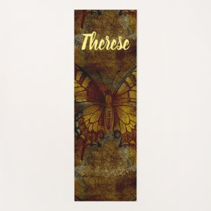 Tapete De Yoga Borboleta Artsy