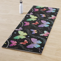 Borboletas Roxas e Azuis Brilhantes