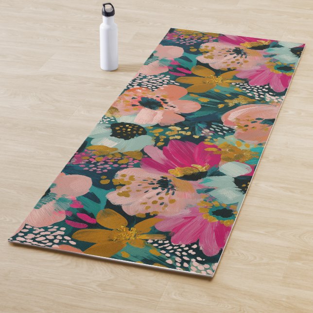 Tapete De Yoga Botânica Floral  (In Situ)