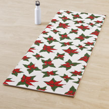 Botânico floral vermelho de Natal
