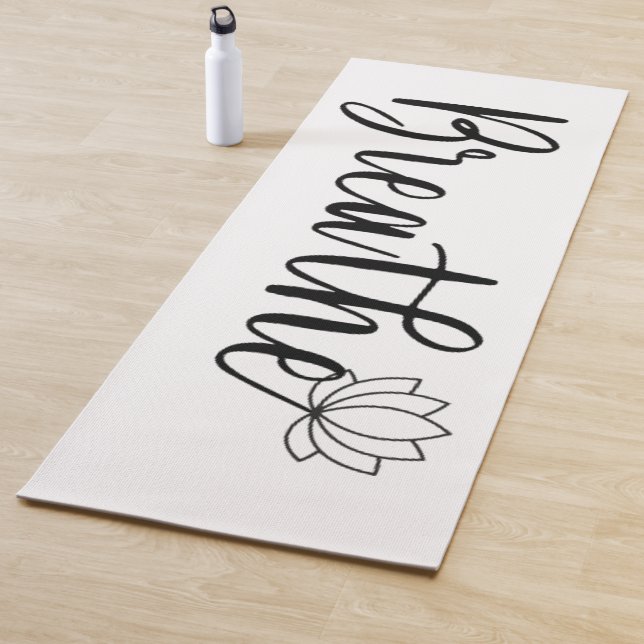 Tapete De Yoga Breathe-Lotus Flower-Wildflower (In Situ)