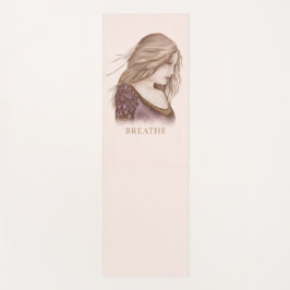 Tapete de Yoga BREATHE Mindful Goddess | Calma Fem