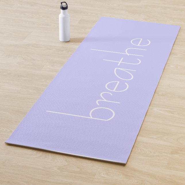 Tapete De Yoga Breathe Periwinkle (In Situ)