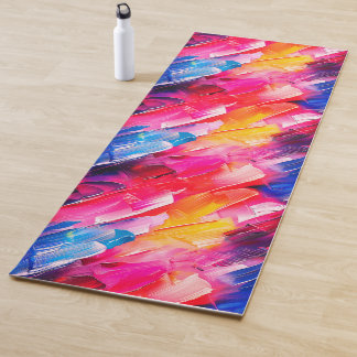 Tapete De Yoga brush strokes 2 pattern