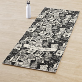 Tapete De Yoga Bruxa Gótica Cartões de Tarô Apothecary Thor