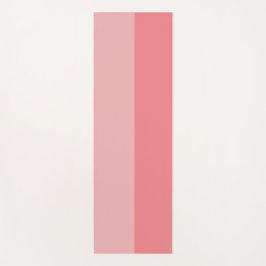 Tapete De Yoga Bubblegum cor-de-rosa com duas tonalidades de ioga