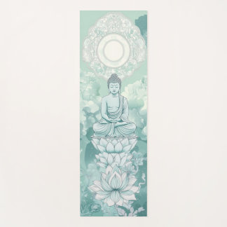 Tapete De Yoga Buda Espiritual Yoga Mat para a Mentidão Diária