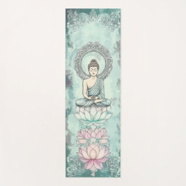 Tapete De Yoga Buddha Yoga Mat inspirado em meditação para Inner