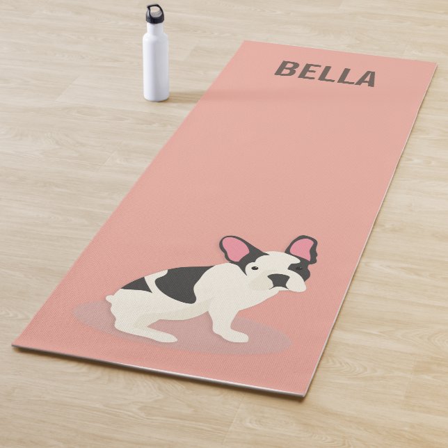 Tapete De Yoga Bulldog Francês Cinto (In Situ)