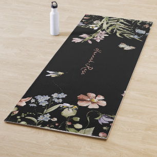 Tapete De Yoga Bumble Bumble Floral Monograma