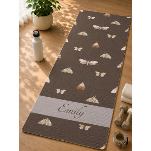 Tapete De Yoga Butterfly Colour Pattern Yoga Mat