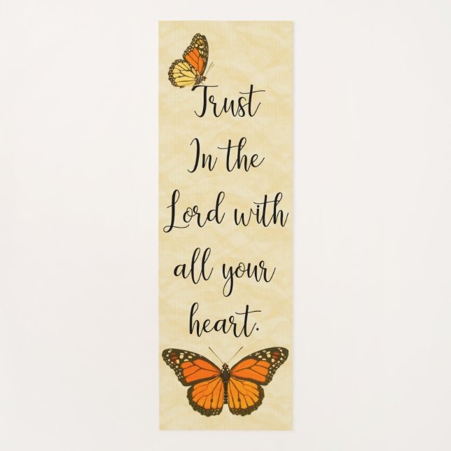 Tapete De Yoga Butterfly Trust yoga Mat (Frente)