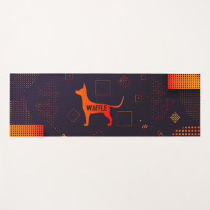 Tapete De Yoga Cachorro Personalizável de Alta Tecnologia