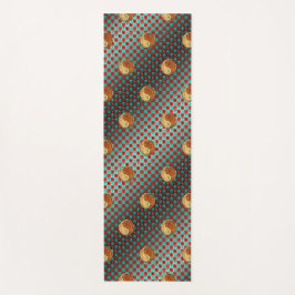 Tapete De Yoga Cães de Cereais e Madeira