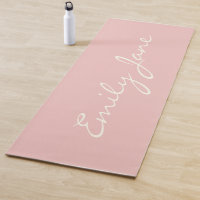 Caligrafia Moderna Minimalista Nome Rosa Bege