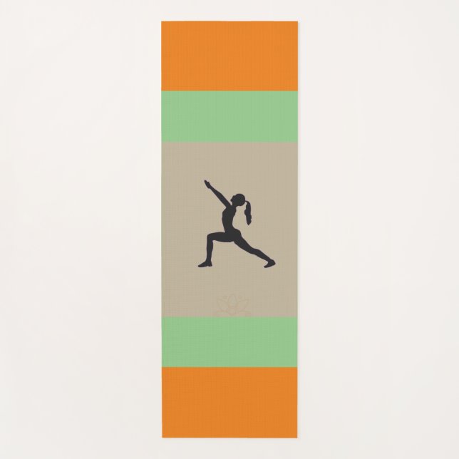 Tapete De Yoga Calma e Serenidade (Frente)