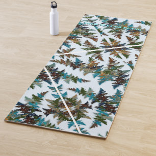 Tapete De Yoga Camuflagem Árctica Fracal