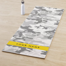 Camuflagem de Cinzas de neve de inverno Seu nome p