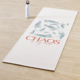 Tapete De Yoga Caos é meu Cárdio