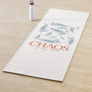 Tapete De Yoga Caos é meu Cárdio