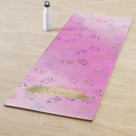 Tapete De Yoga Caos OMs | Lavanda, Ombre Rosa Bonito