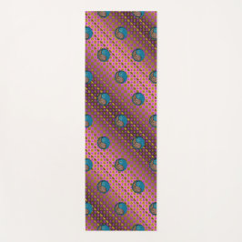 Tapete De Yoga Capricórnio e Galo de Água